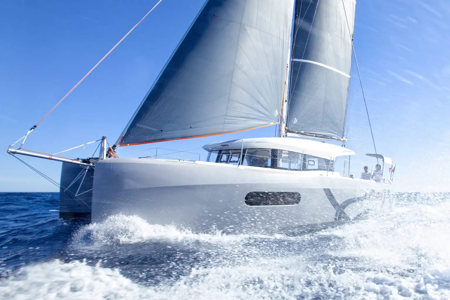 Excess catamaran 12.
Excess world and explore perfectly designed catamarans inspired by racing for cruising pleasure.
The construction of CNB yachts is based on the incorporation of all the know-how within their boatbuilding yard located in Bordeaux on an outstanding site. From design to launch, the teams work with a constant concern for a job well done. Whether it is a sailing yacht or a motor-yacht, a one-off or a semi-custom, they adopt only seaworthy, durable and functional solutions. Elegance then results from the sum of a multitude of details. Sometimes imperceptible individually, their amalgamation forms a coherent and harmonious whole. They make CNB yacht builders a unique provenance.