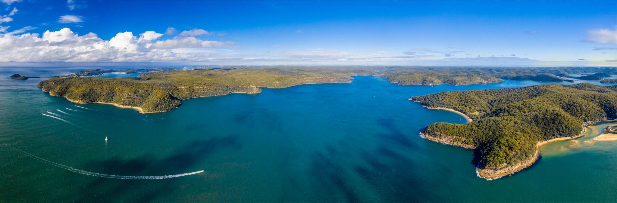 Pittwater Harbour Aerial Views